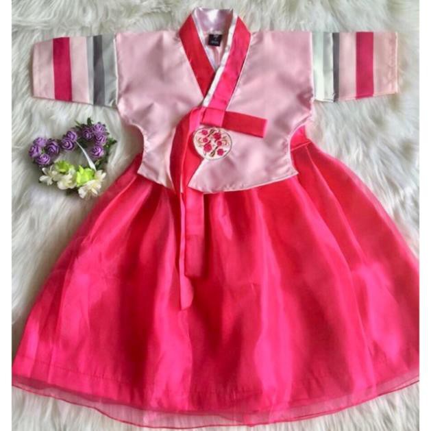 [GIÁ HỦY DIỆT] Hanbok Cho Bé Gái Mẫu Mới Cao Cấp