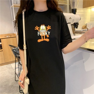 Đầm Suông Form Rộng Nữ Thanh Lịch Chất Vải Mềm Mát Nhẹ Nhàng In Hình Nhân Vật Đáng Yêu Đẹp Ngất  Cute Hot Trend TTDS0080