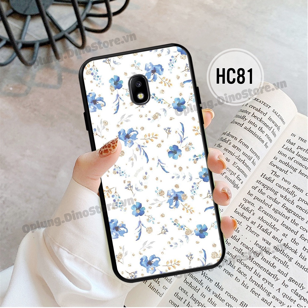 Ốp lưng Samsung J3 Pro/J5 Pro/J7 Pro/J7 Plus hình hoa nhỏ basic dễ thương dáng bo viền chức năng bảo vệ camera bền đẹp.