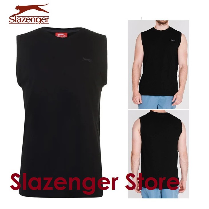 Áo thun sát nách nam Slazenger Sleeveless - Hàng size UK