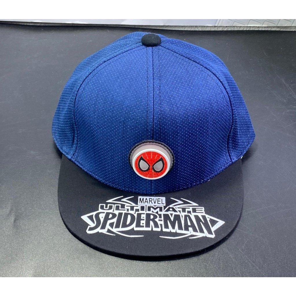 Mũ hiphop cho bé trai 2 - 5 tuổi vá nhện tròn 3D cực dễ thương