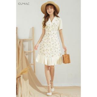 Đầm hoa lai bèo DA654 GUMAC