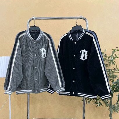 Áo khoác Bomber chất nhung cao cấp HT03681 (hàng quảng châu)