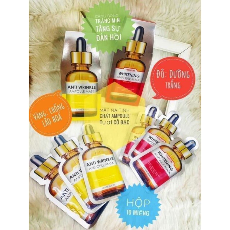 Mặt nạ tinh chất  tế bào gốc Ampoule Nature Beauty