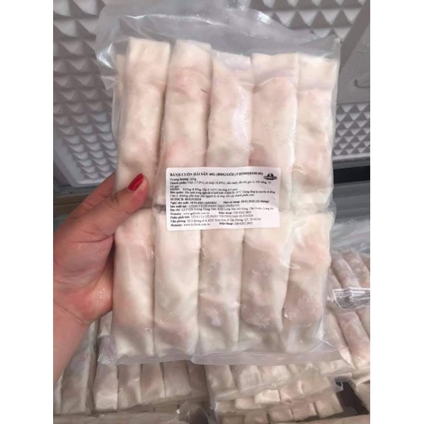BÁNH CUỐN TÔM SÒ ĐiỆP‼️ túi 20cái 800g ￼