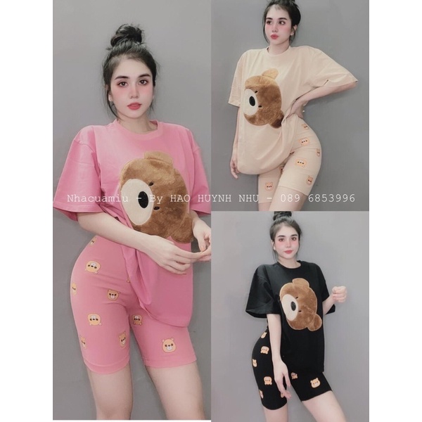 Bộ ngố gấu lông siêu siêu đẹp có ảnh thật