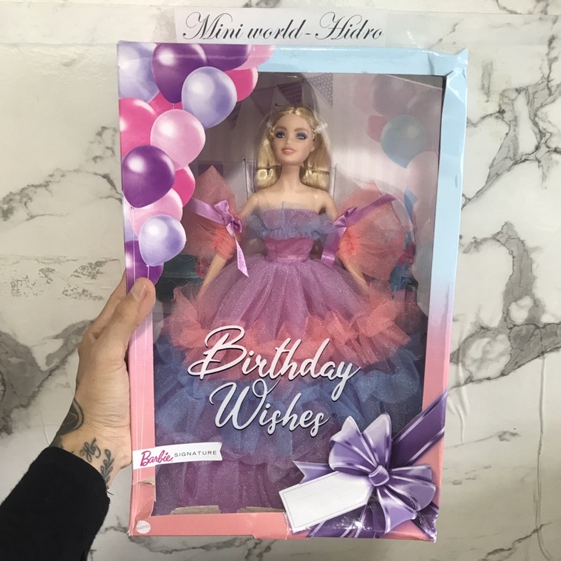 Búp bê Barbie Birthday Wishes chính hãng Inspiring Women Maya Angelou, Signature body muse