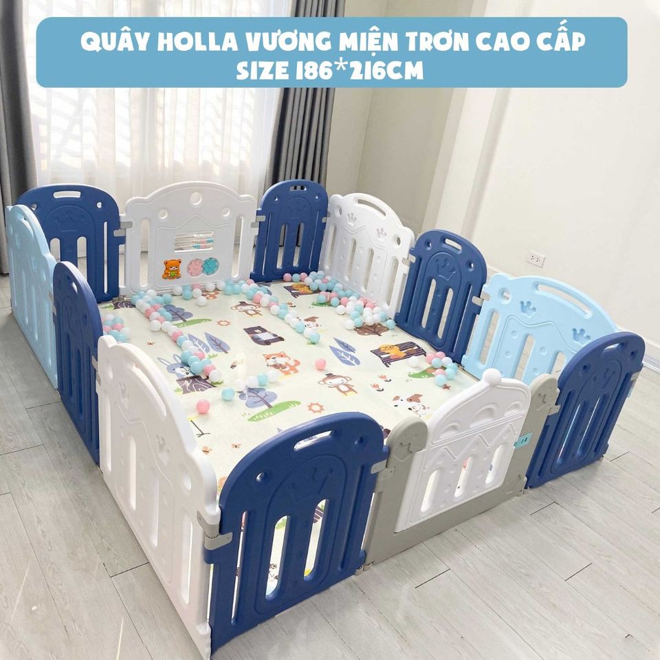 FREESHIP !!! Quây bóng Holla vương miện cho bé - CAM SIZE 1m6x1m86