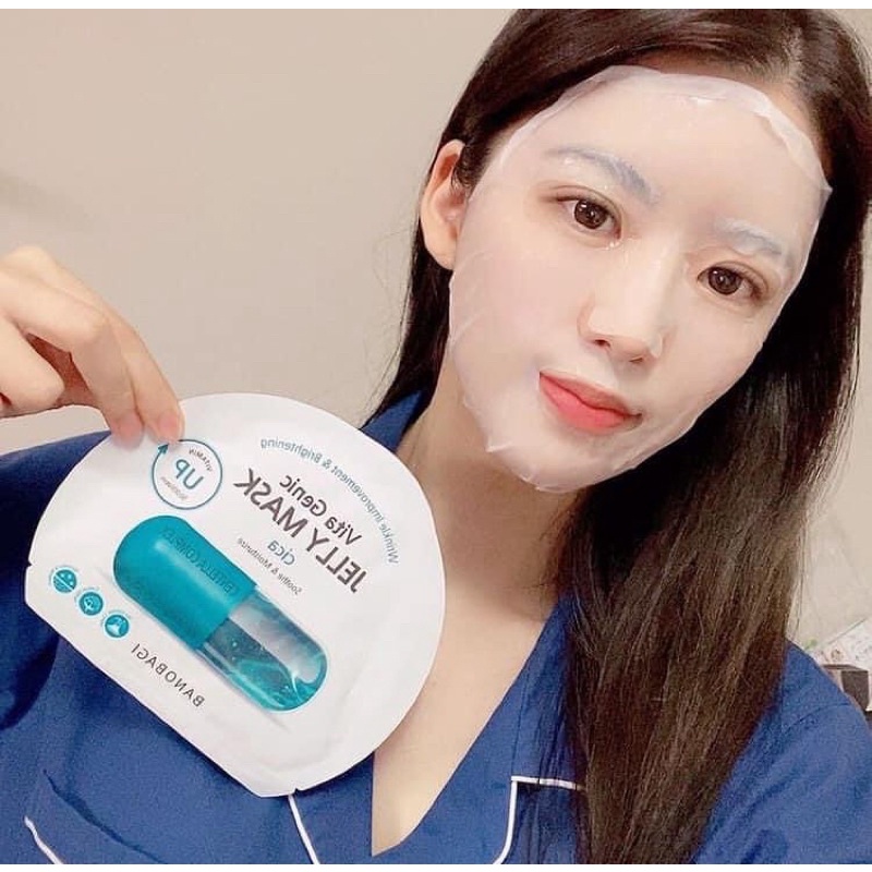 Mặt nạ giấy BANOBAGI Vitamin Vita Genic Jelly Mask chính hãng Hàn Quốc 30ml đủ màu - Tiệm Nhà Ngọc