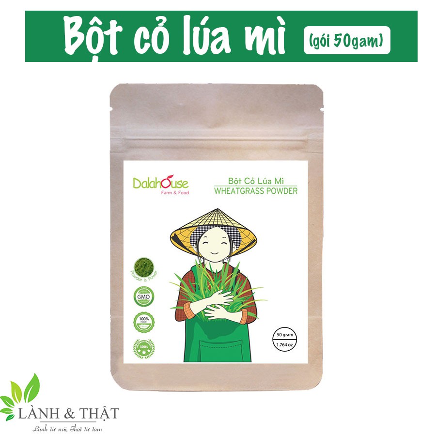 BỘT CỎ LÚA MÌ DALAHOUSE - gói 50g