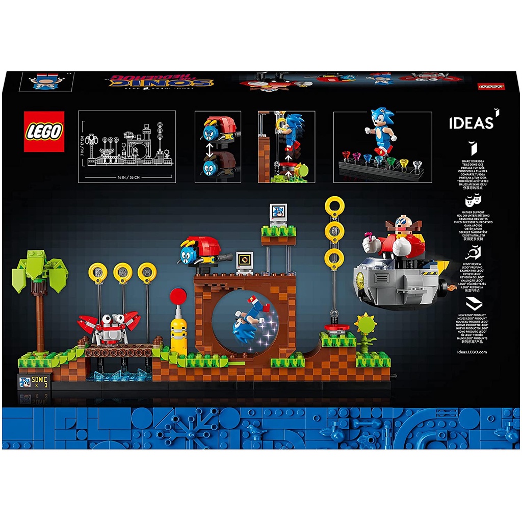 LEGO IDEAS - 21331 - SONIC THE HEDGEHOG