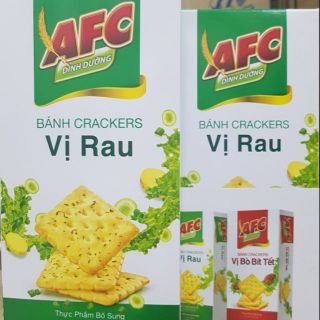 Bánh AFC vị rau cải hộp 8 gói x 25g