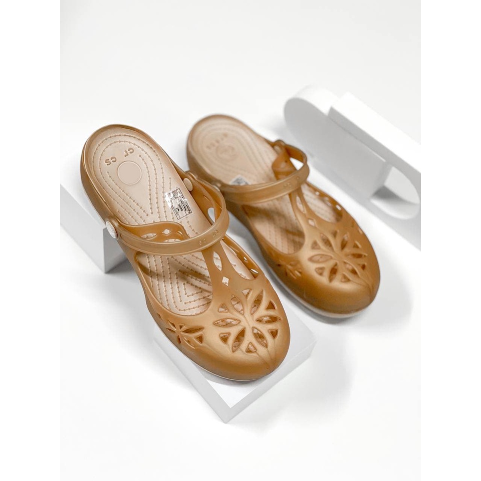 Giày Cross Búp Bê Nữ Isabella Clog Chính Hãng. Đế Cao 3cm Size 36 37 38