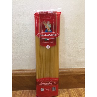 Mỳ Ý Spaghetti 03 Pasta Zara Gói 500g - Mỳ Ý