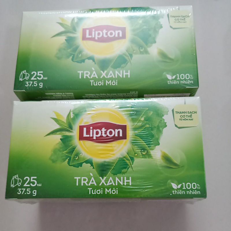 Trà lipton nhãn xanh