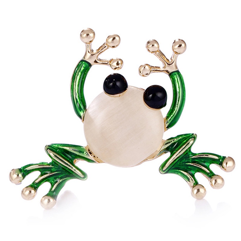 Ghim Cài Áo Hình Chú Ếch Nhỏ Dễ Thương Cho Nam Và Nữ