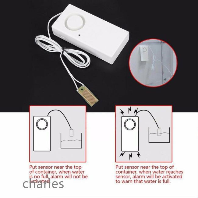 Thiết bị báo động cảm biến mực nước tiện lợi