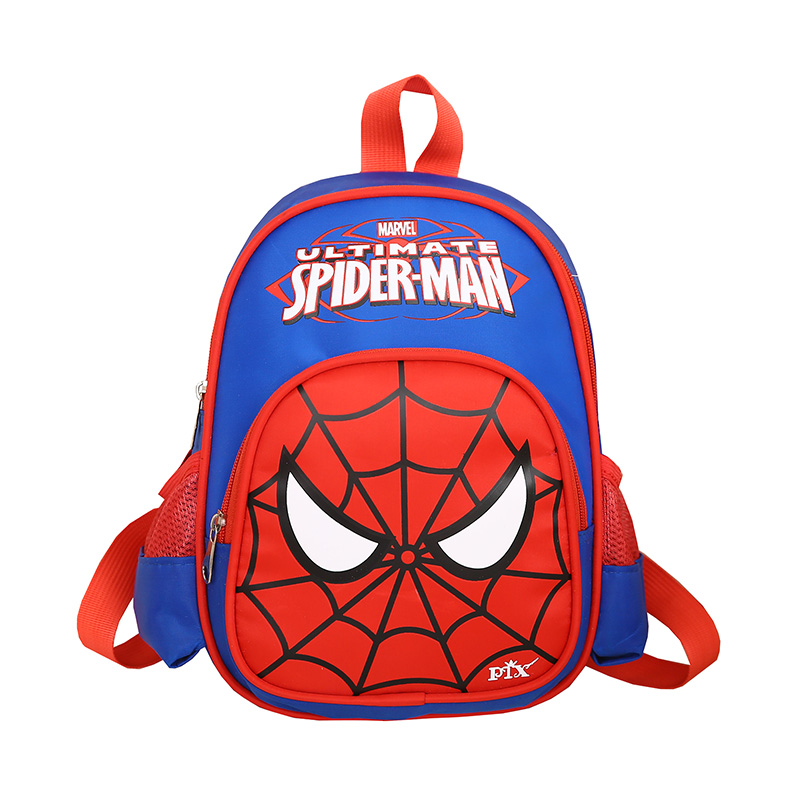 Phim Hoạt Hình Trẻ Em Đi Học Mẫu Giáo Dễ Thương Bé Trai Và Bé Gái Đội Trưởng Mỹ1-3Tuổi Bé Hình Người Nhện Spider Man Ba Lô