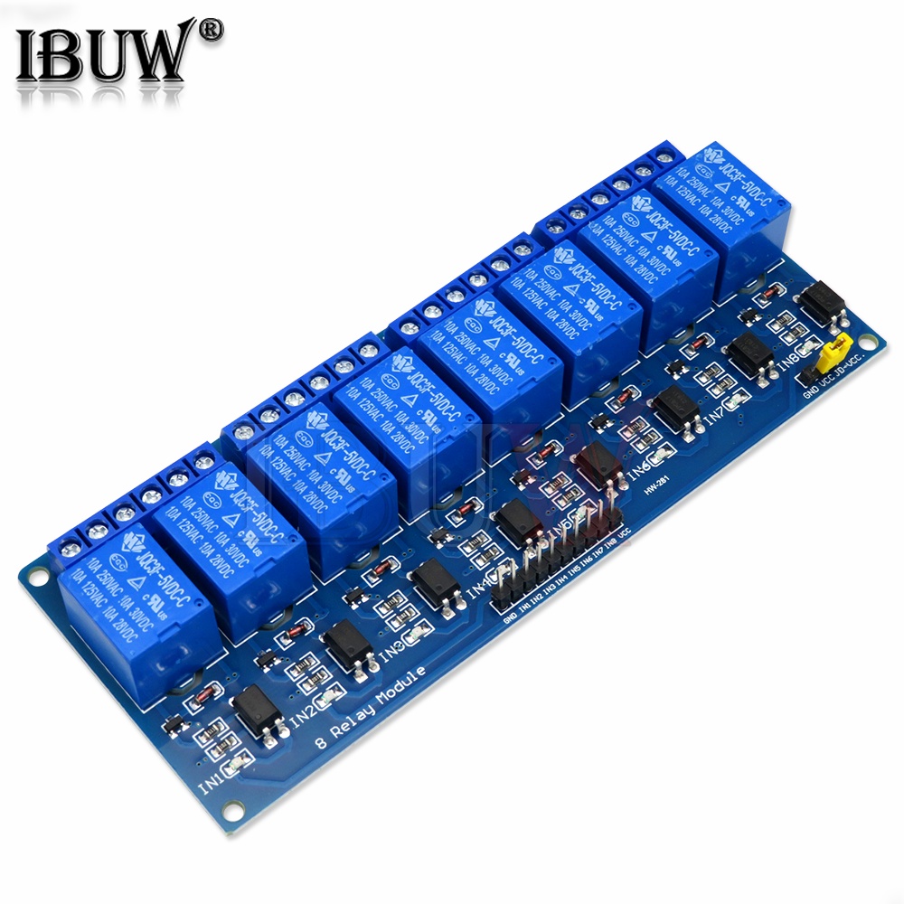 Mô Đun Rơ Le 5v 1 2 4 6 8 Kênh Đầu Ra 1 2 4 6 8 Chiều Chuyên Dụng