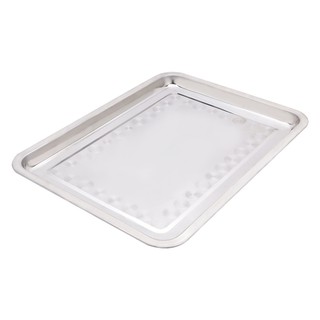 Khay inox chứa thực phẩm 2.5*30*40 cm