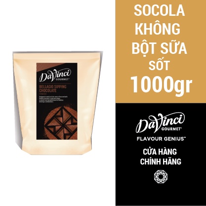 Bột Cacao không sữa / Bellagio Sipping Chocolate Powder - DaVinci Gourmet