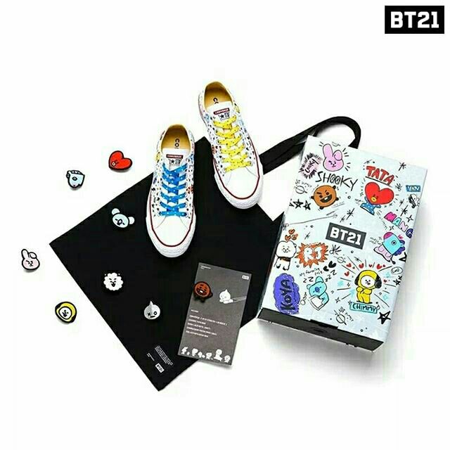 Giày Converse BT21 ( Ảnh thật 3 hình cuối )