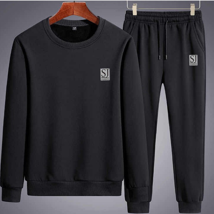 Bộ Thể Thao Nam Cotton Lót  Nỉ Không Xù Phai Màu NL1 | BigBuy360 - bigbuy360.vn