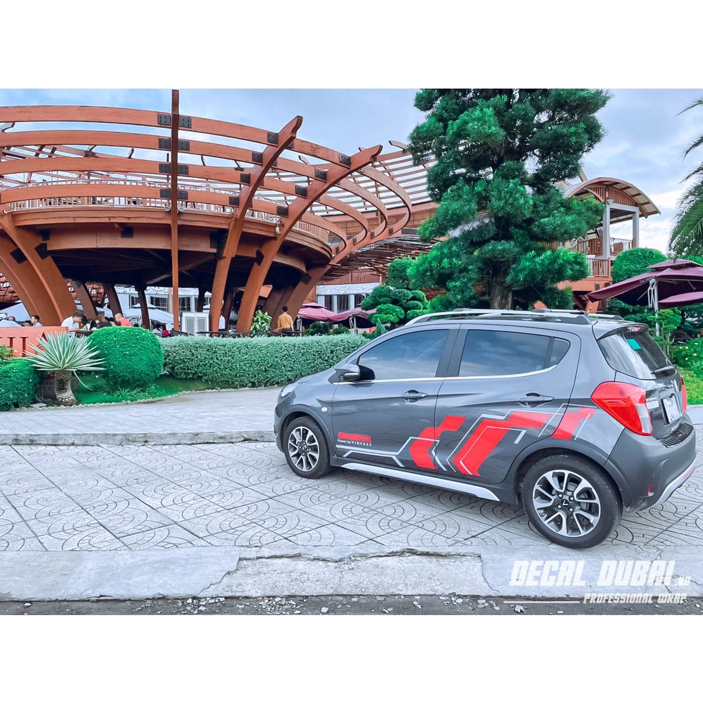 Vinfast Fadil độ tem thể thao cá tính_ảnh thật khách trả