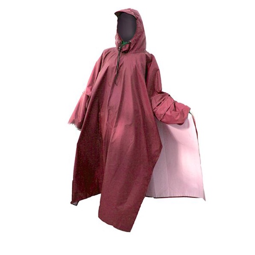 Áo Mưa Cánh Dơi Xẻ Tà Vải Tổ Ong Phủ Xe, Mang Balo, Phù Hợp Nhiều Loại Xe, Áo Mưa Rằn Ri