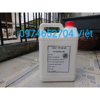 cồn y tế sát khuẩn 90 độ bình 5 lít giá rẻ.