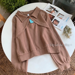 Áo croptop cổ bẻ hở ngực cá tính