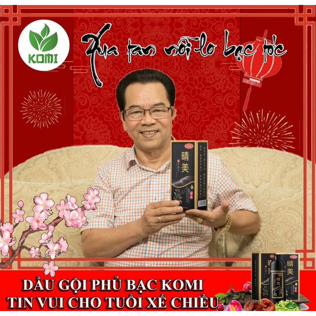 💥💧[SIÊU HOT]💥💧 Dầu Gội Phủ Bạc Tóc KOMI Nhật Bản [CHÍNH HÃNG]💥💧