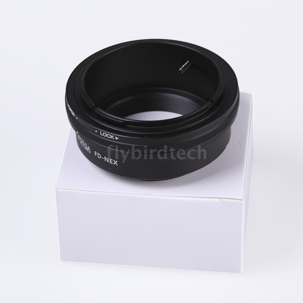 Fotga Adapter Mount Ring for Canon FD Lens to Sony NEX E NEX-3 NEX-5 NEX-VG10