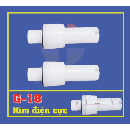 Linh kiện súng phun sơn tĩnh điện kim điện cực Gema