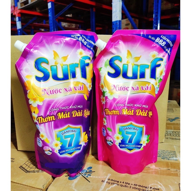 Nước Xả Vải Surf Túi 1.6L Hương Hoa