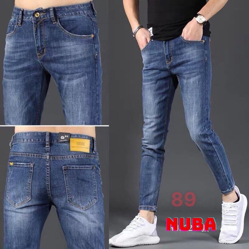 Quần jean nam đẹp giá rẻ giống hình giống mẫu,quần bò NUBA 89 | BigBuy360 - bigbuy360.vn