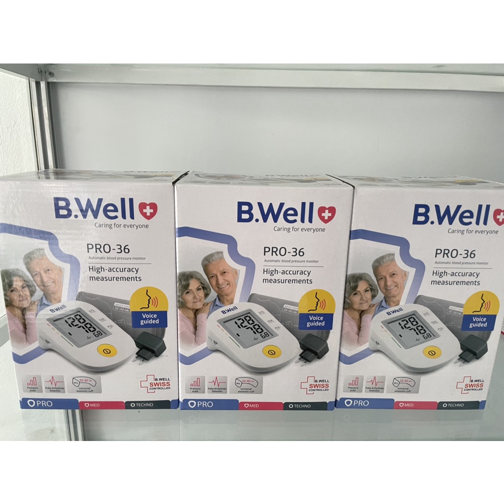 Máy đo huyết áp bắp tay B.Well Swiss PRO-36 chính hãng