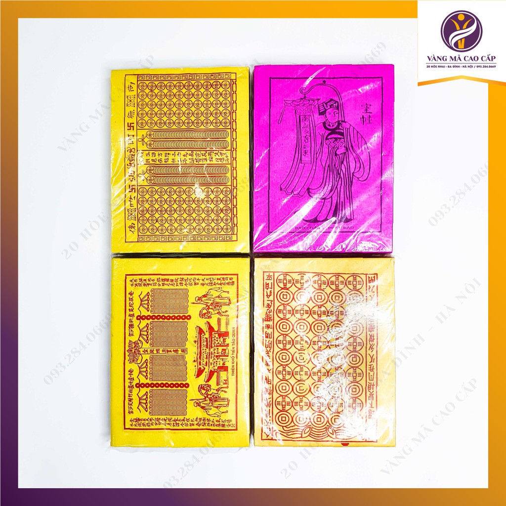 Tiền Vàng Mã Tào Quan Phật Quan Thiên Quan Địa Quan loại đẹp giá rẻ - VM14