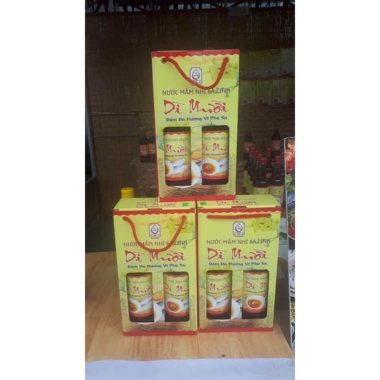 NƯỚC MẮM NHĨ CÁ LINH DÌ MƯỜI