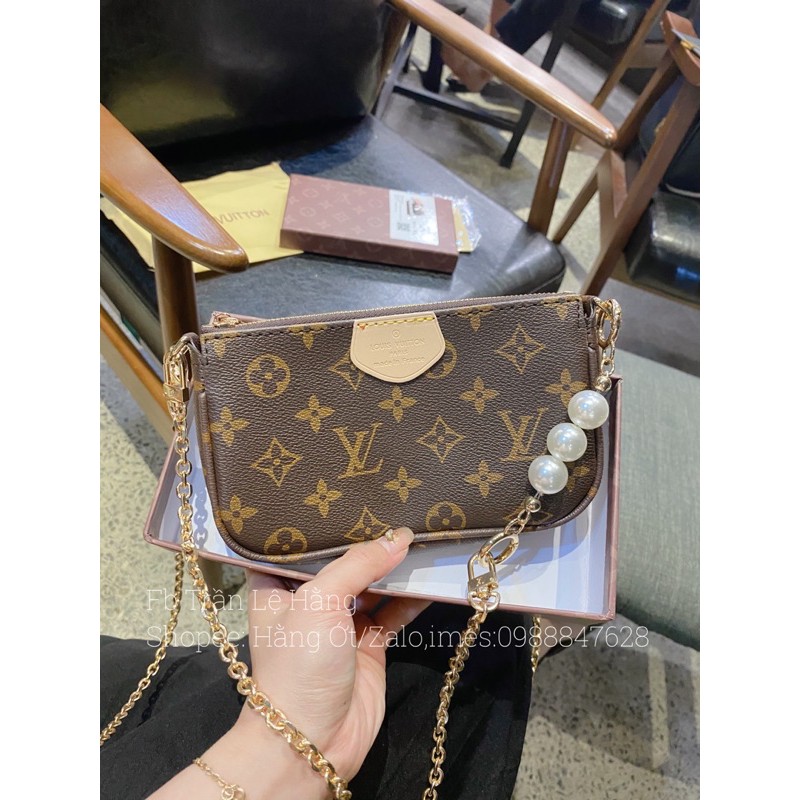 Túi Chữ LL Xích Ngọc Size 18cm Xịn sò | BigBuy360 - bigbuy360.vn