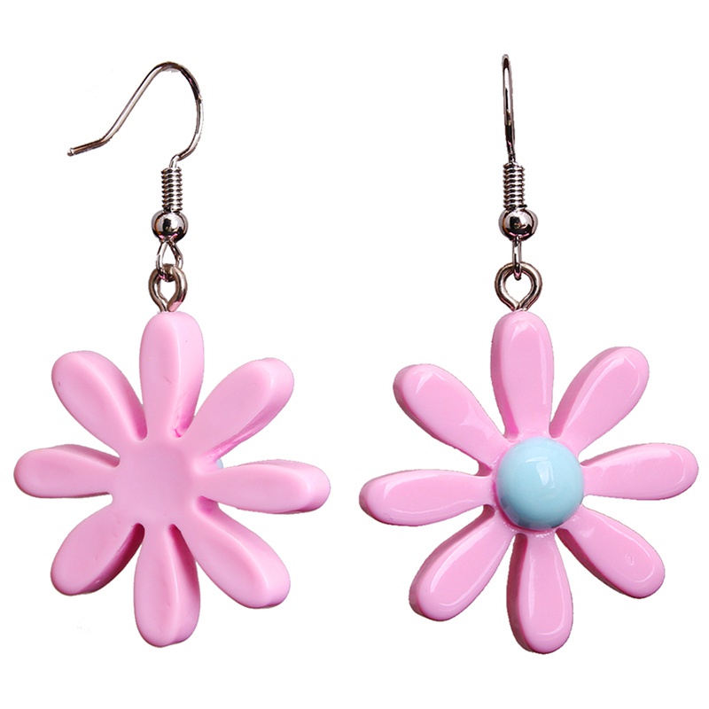 Flower Stud Earrings for Women Cute Small Daisy Earrings 2019 Summer Fashion Jewelry Accessories