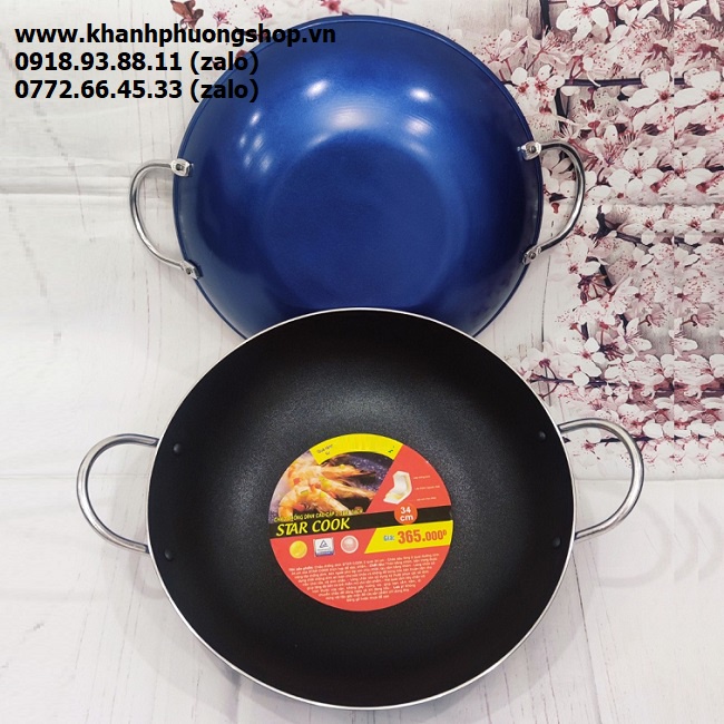 Chảo lòng sâu lock&lock 34cm - chảo lòng sâu lock&lock