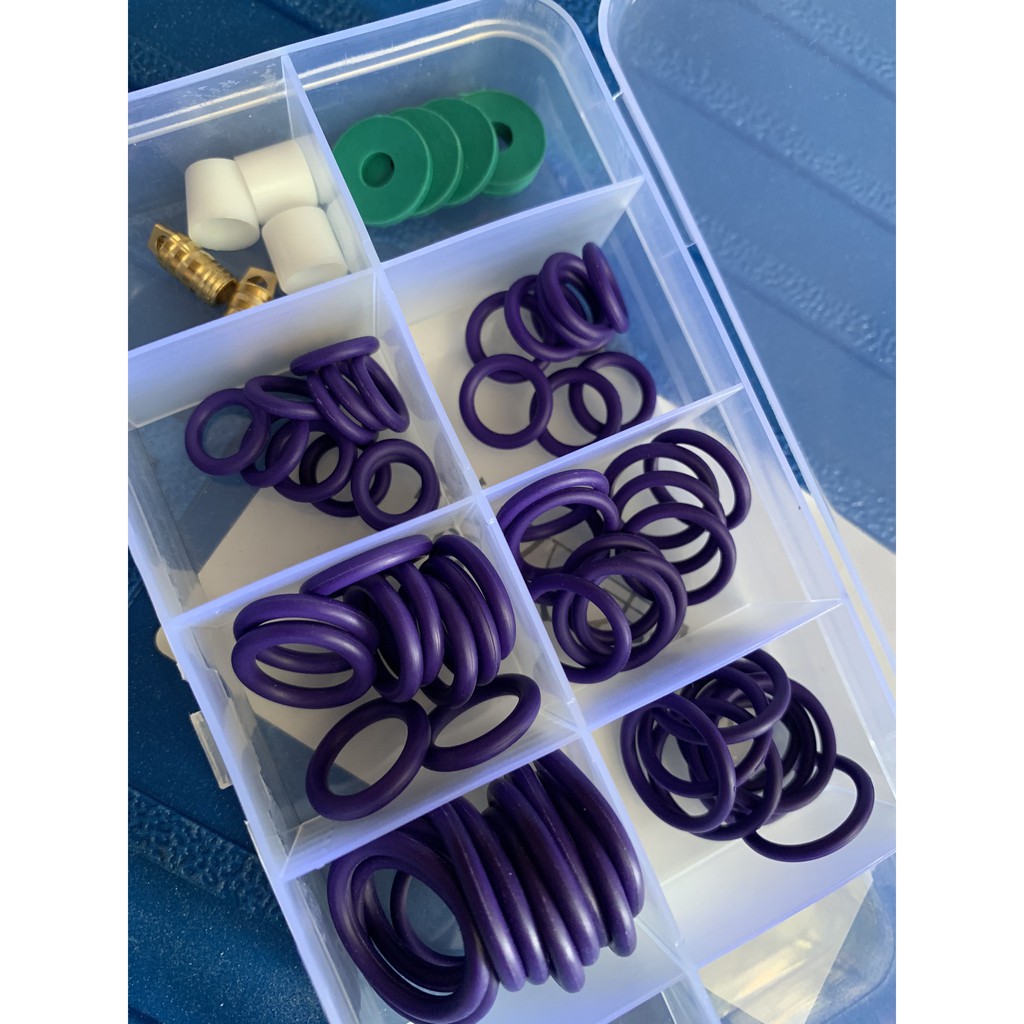 Hộp Gioăng cao su O-ring  điều hòa ô tô 70 cái