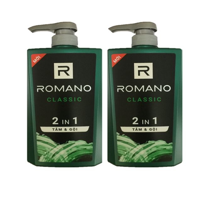 Romano tắm gội 2 in 1