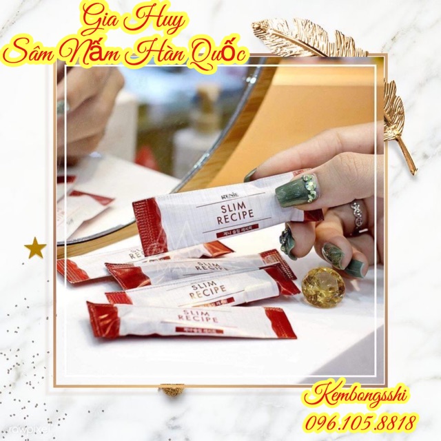 [SỈ TẬN GỐC]Viên Uống Giảm Cân Siêu Tốc SLIM HÀN QUỐC