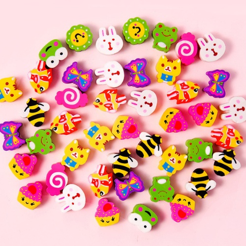 Gôm Tẩy Chì Cắm Đầu Bút Hình Động Vật Hoạt Hình Cute Dễ Thương-Đồ Dùng Học Tập Cho Bé