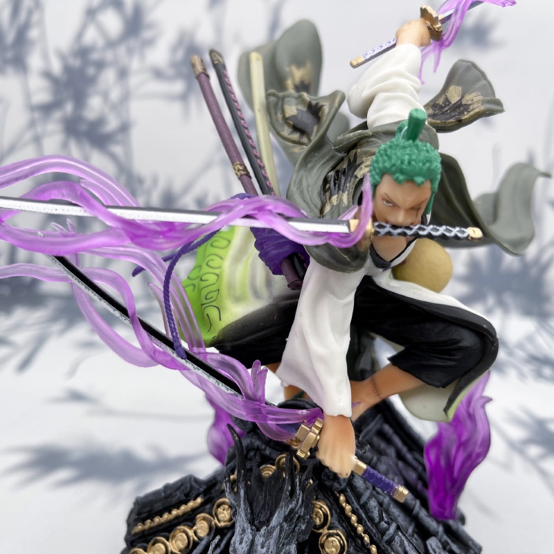 [24GROUP] Mô hình cao cấp nhân vật Zoro WANo đứng trên mái nhà sharon tượng RORONOA ZORO POP FIGURE one piece Onepiece