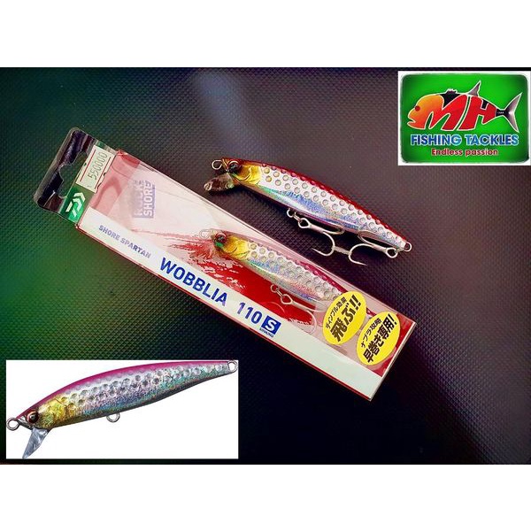 Mồi Giả DAIWA shore spartan WOBBLIA 110S