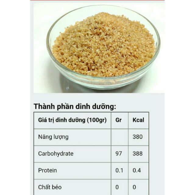 1kg Đường vàng (đường nâu)