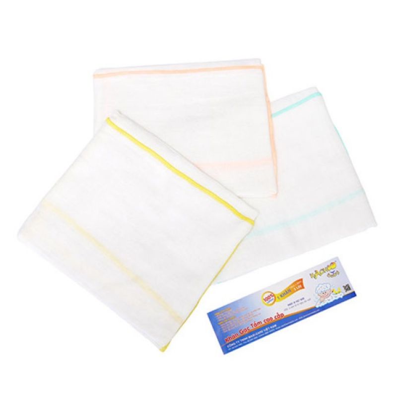 Khăn Vải Xô Tắm Bé Sơ Sinh KACHOO Chất Cotton Mềm Mịn 4 Lớp/5 lớp (70x80cm) Dùng Để Lau Người, Quàng Bé Ra Ngoài, Giữ Ấm